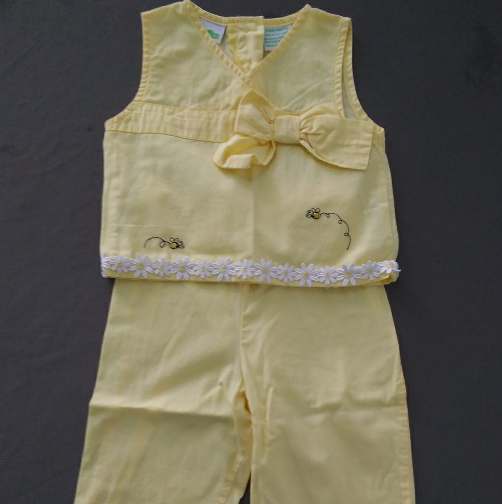 Girls' 24M Sesame Street Two-Piece Cotton Outfit